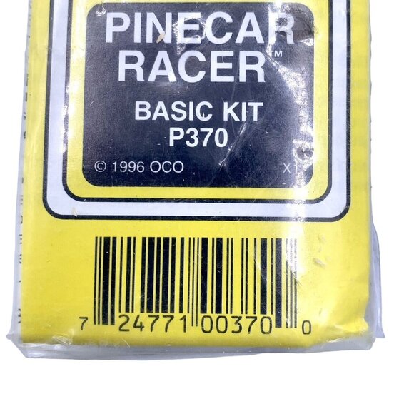 Vintage 90s PineCar Derby Racer Basic Kit Scout Car Pre Cut Design NEW Old Stock - Picture 3 of 7